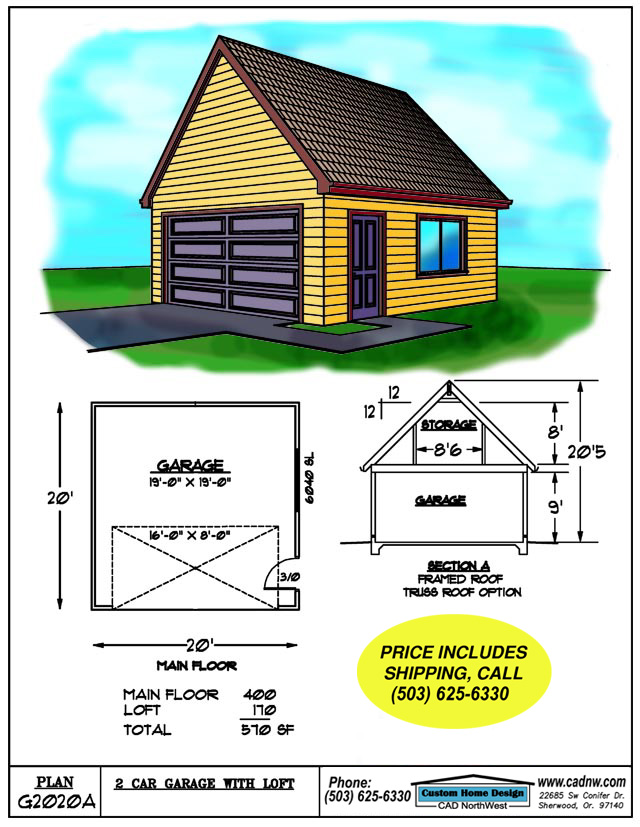 G2020A sales drawing