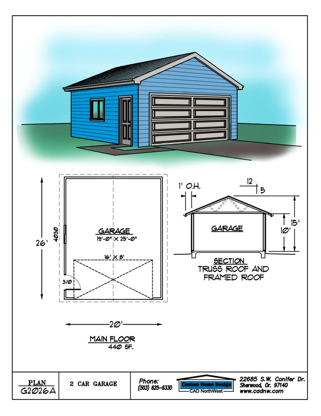 G2026A sales drawing