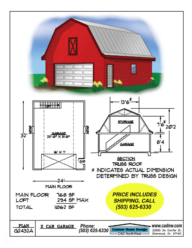 G2432A sales drawing