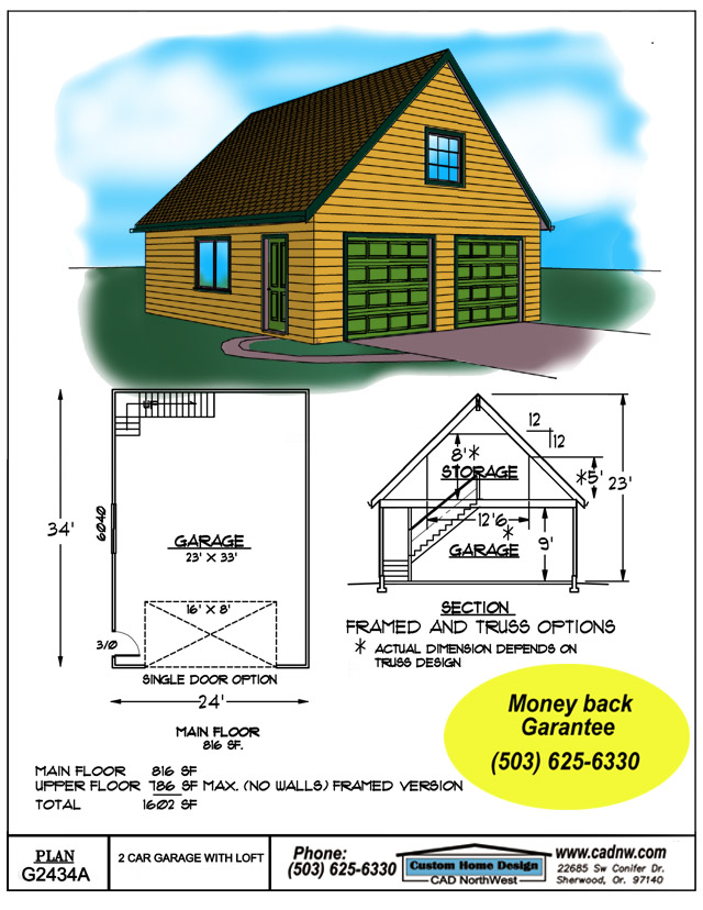 G2434A sales drawing