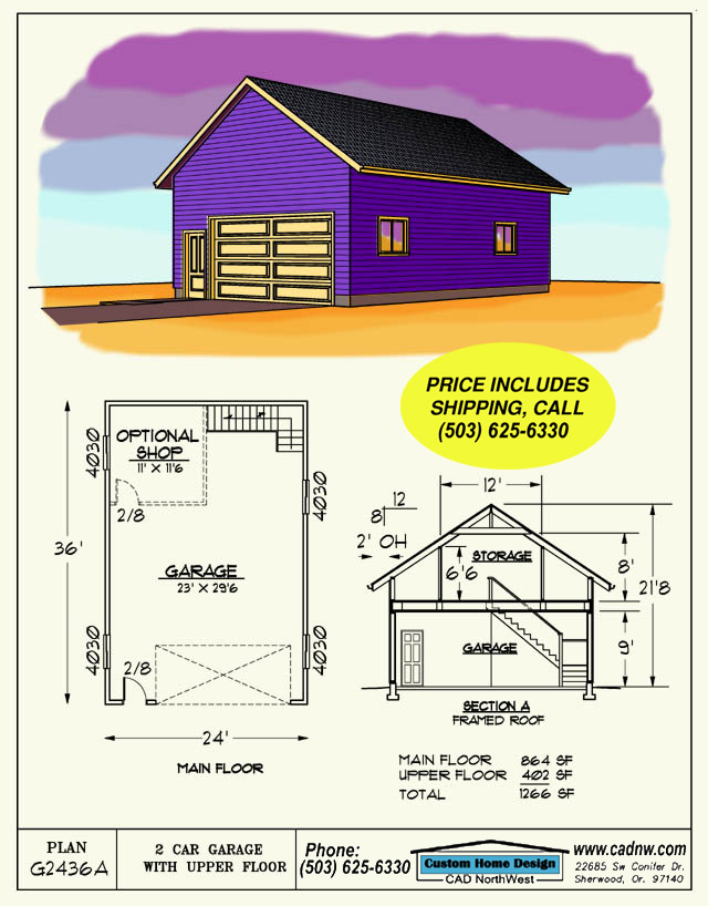 G2436A sales drawing