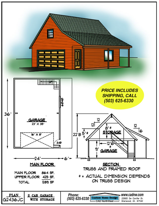 G2436JC sales drawing