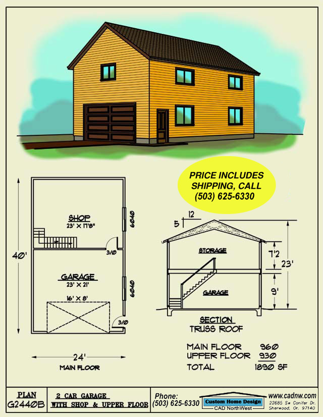 G2440B sales drawing