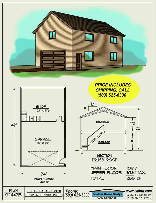 G2442B sales drawing