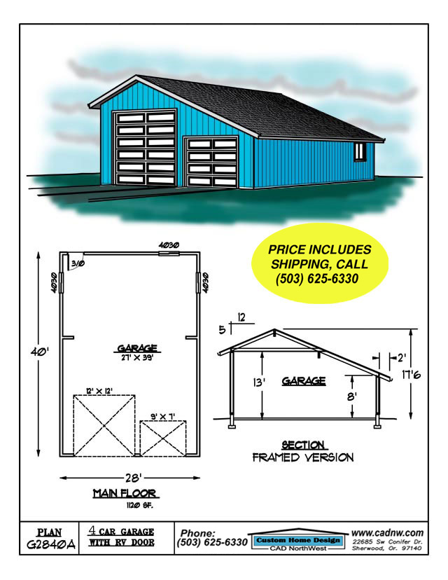 G2840A sales drawing