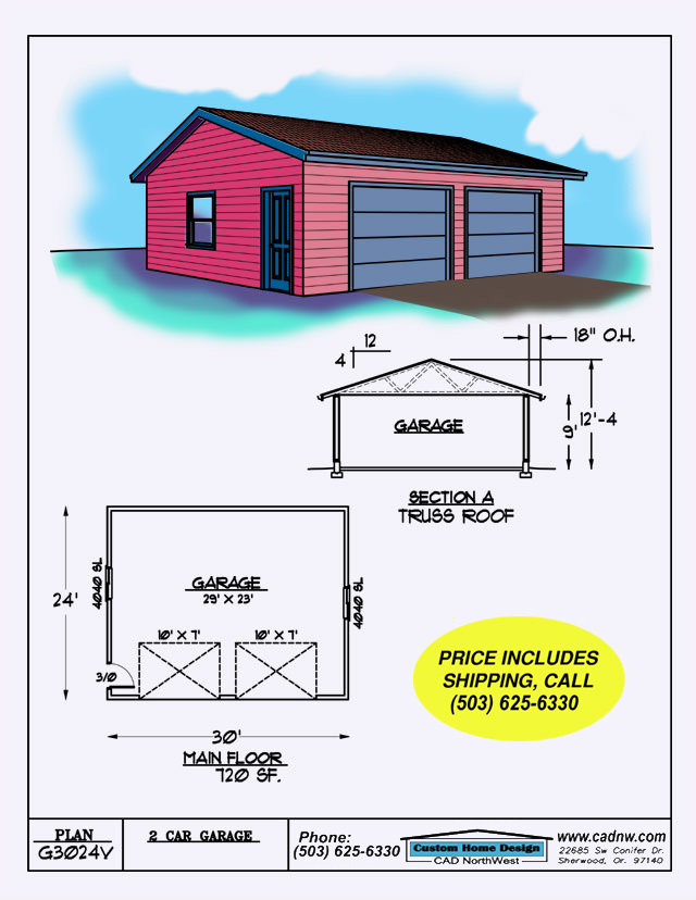 G3024V sales drawing
