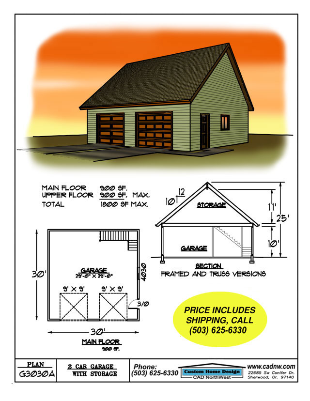 G3030A sales drawing
