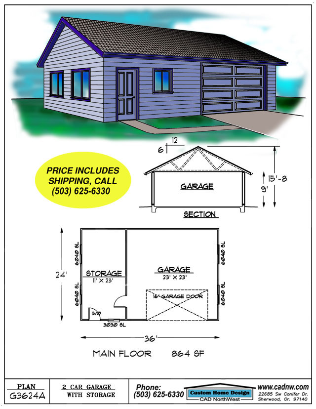 G3624A sales drawing
